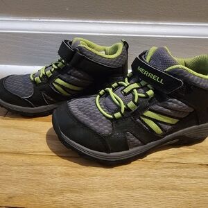 Merrell Kids' Black and Green Shoes